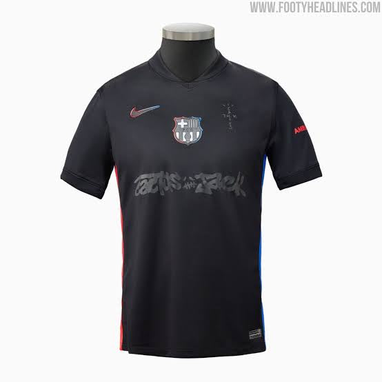 Barcelona Away X TRAVIS SCOTT T-shirt