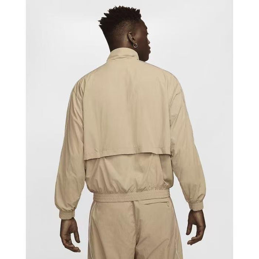 Nike Solo Swoosh Woven Tracksuit - Beige