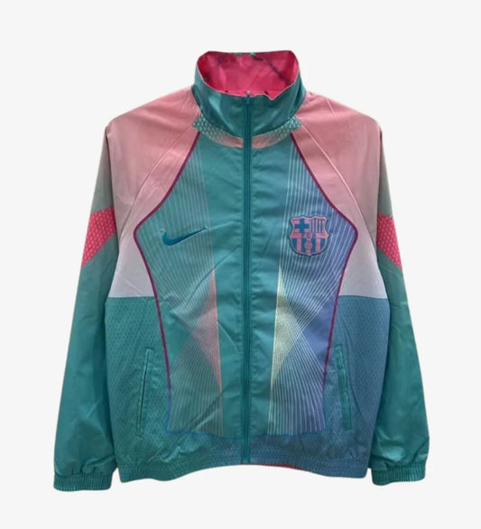 Barcelona Special Edition Reversible Windbreaker Jacket