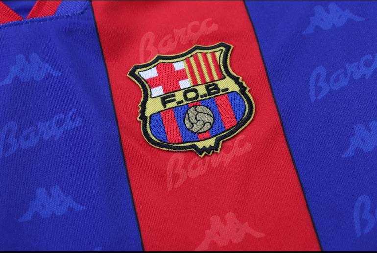 Barcelona 1992-95 Retro Soccer Jersey Vintage