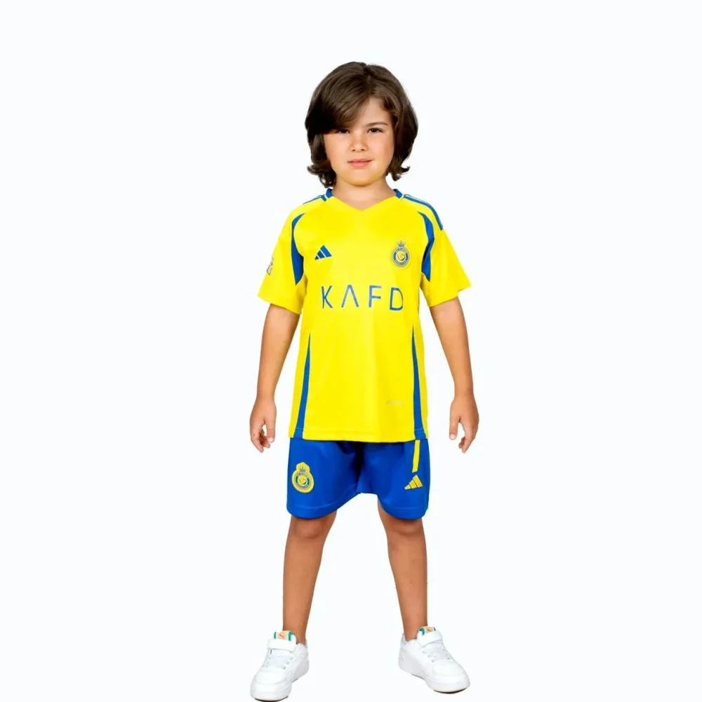 Al Nassr FC 2025 Home Kit Children
