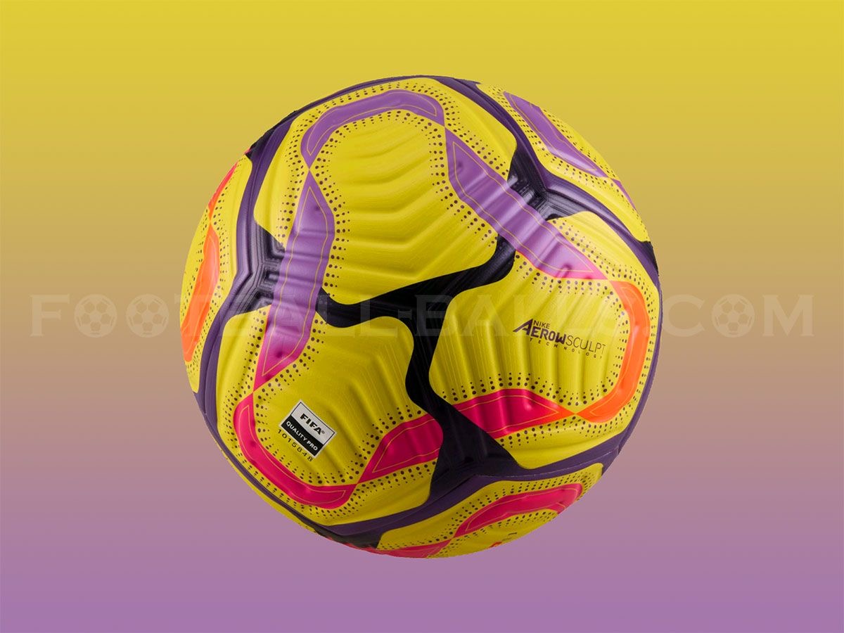 Premier league winter soccer ball