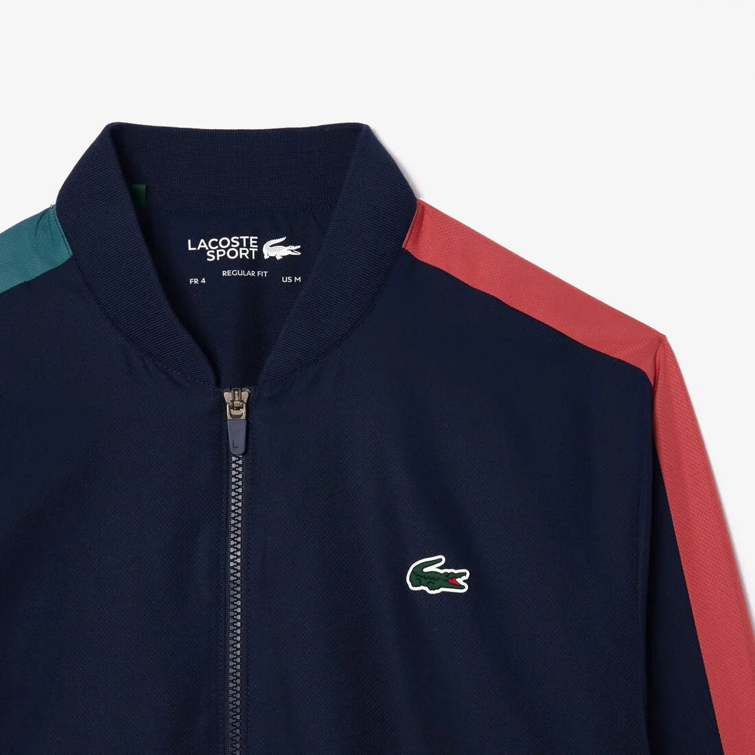 LACOSTE Block Stripe Tracksuit - Navy
