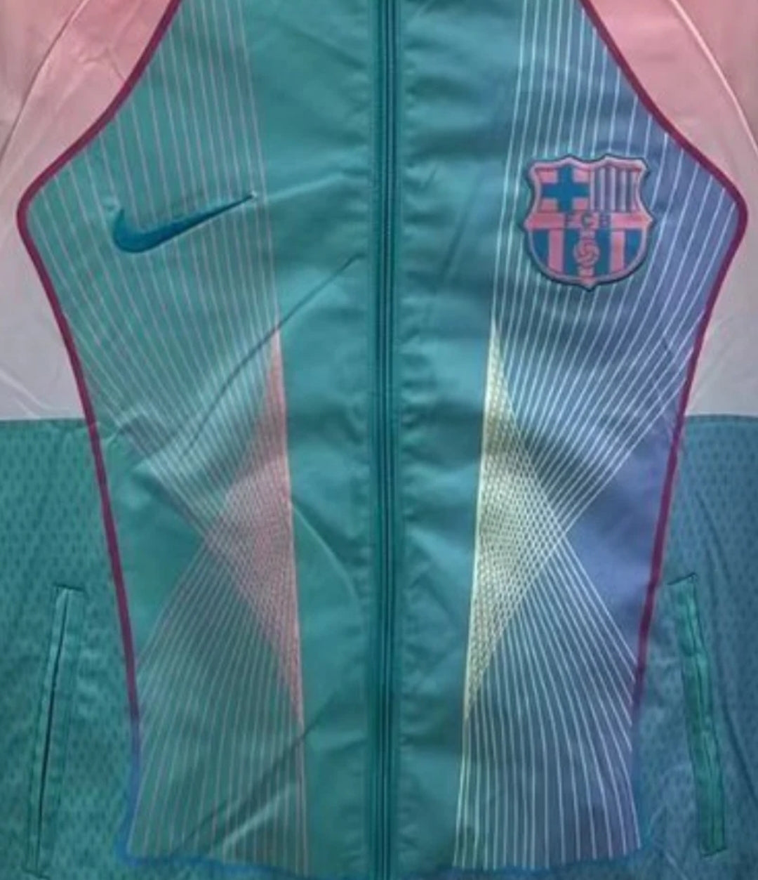 Barcelona Special Edition Reversible Windbreaker Jacket