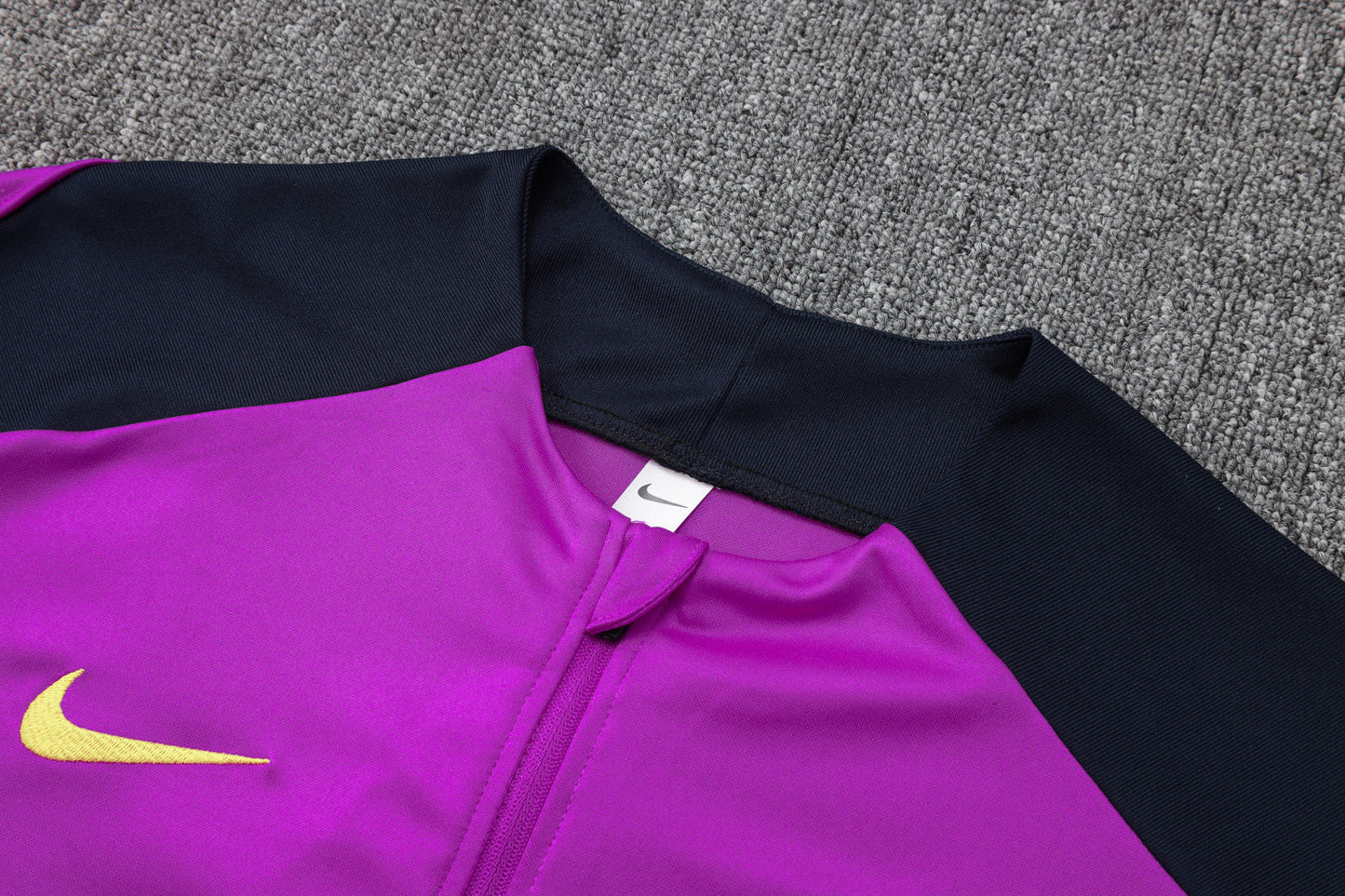 Barcelona 25/26 Half-zip Tracksuit - Purple and Dark blue