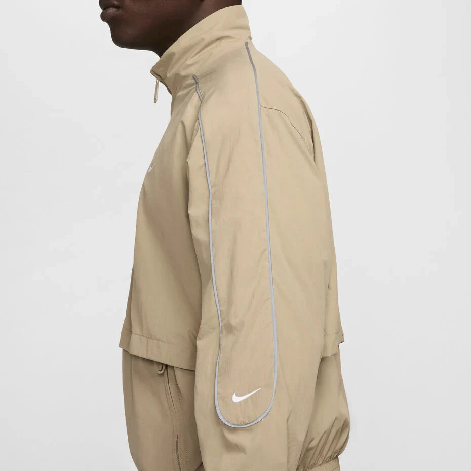 Nike Solo Swoosh Woven Tracksuit - Beige