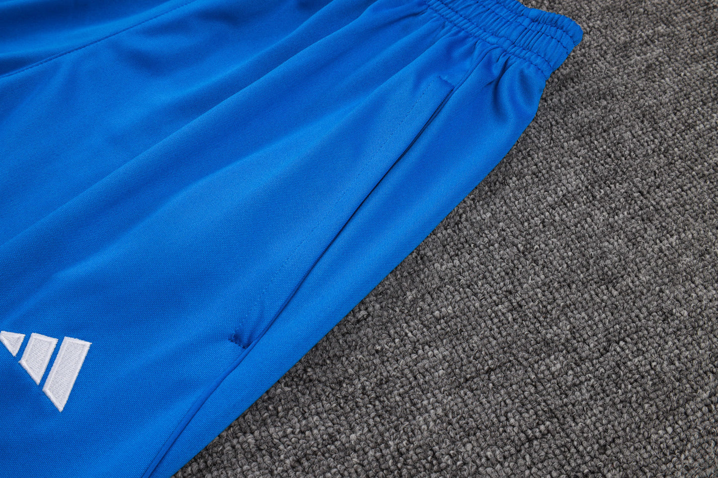 Real Madrid 25/26 Half-zip Tracksuit - White and Blue